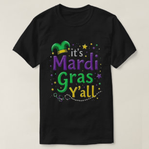 Camiseta Su desfile de disfraces Mardi Gras Yall Mardi Gras