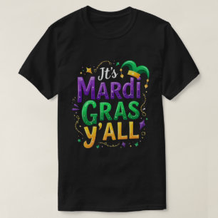 Camiseta Su desfile de disfraces Mardi Gras Yall Mardi Gras
