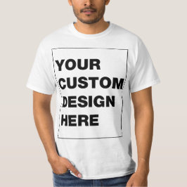 Camiseta Su diseño personalizado aquí