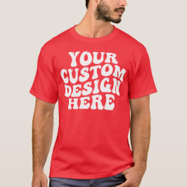 Camiseta Su diseño personalizado aquí