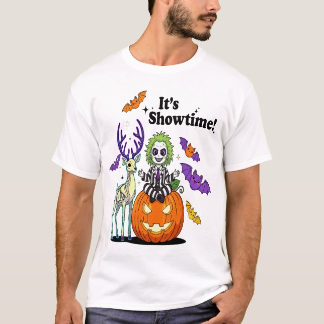 Camiseta Su divertido Halloween Showtime (Anverso)