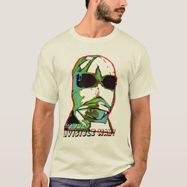 Camiseta Su el hombre invisible (Anverso)
