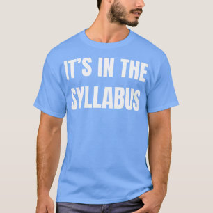 Camiseta su en el programa de estudios 1