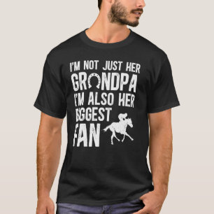 Camiseta Su espectáculo ecuestre Abuelo fan más grande