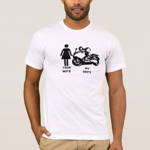 Camiseta Su esposa, mi esposa