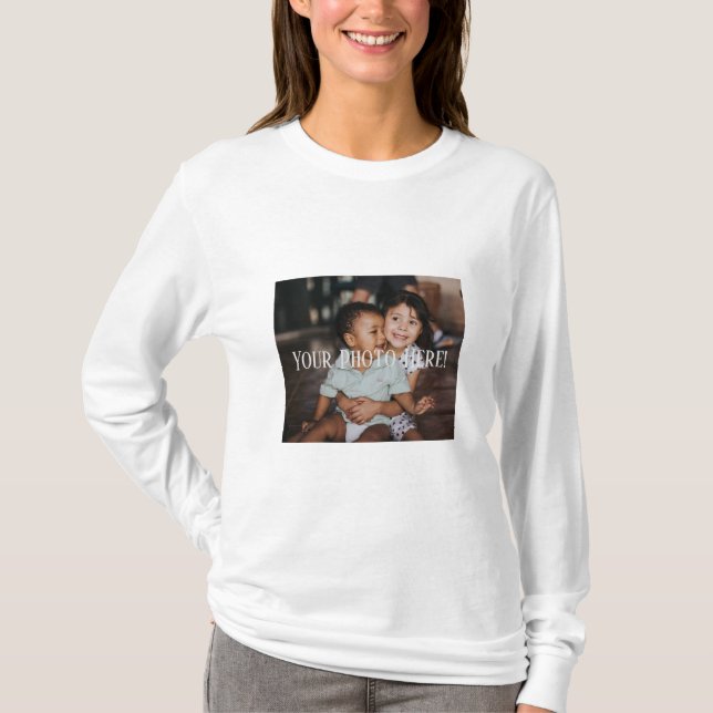 Camiseta Su foto (Anverso)