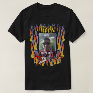 Camiseta SU FOTO AQUÍ Legendario Rock HD