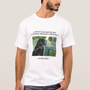 Camiseta ¡Su foto aquí! Mi mezcla de Jack Russell del mej
