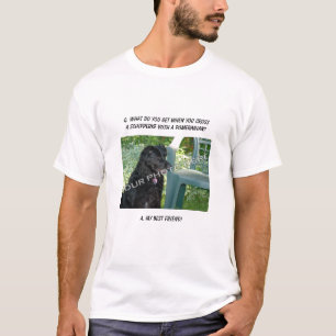 Camiseta ¡Su foto aquí! Mi mezcla del Schipperke del mejo
