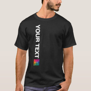 Camiseta Su Foto O Logo Acá Añadir Mentes De Texto Modernos