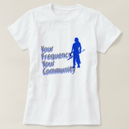 Camiseta Su frecuencia, su comunidad | fozos | frase