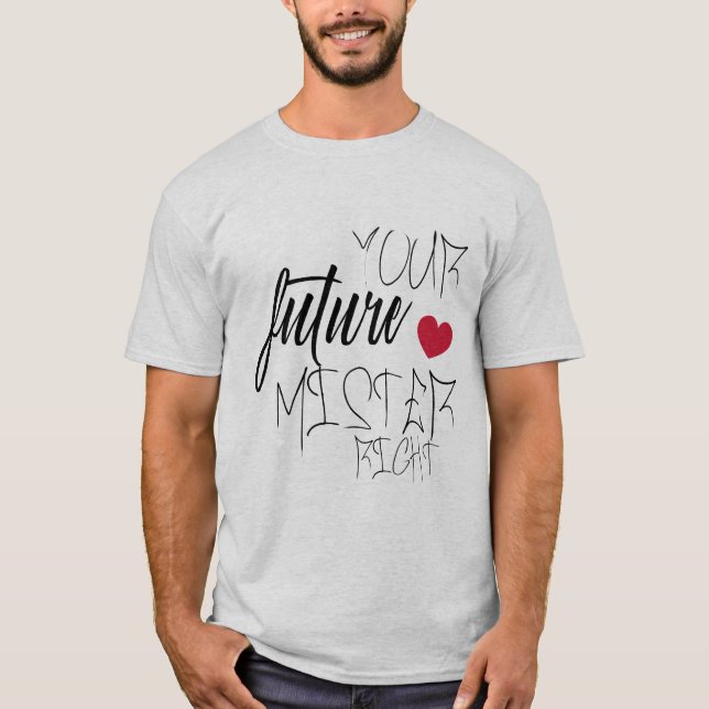 Camiseta su futuro señor derecho (Anverso)