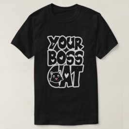 Camiseta Su gato jefe