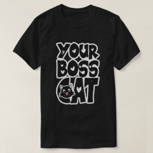 Camiseta Su gato jefe