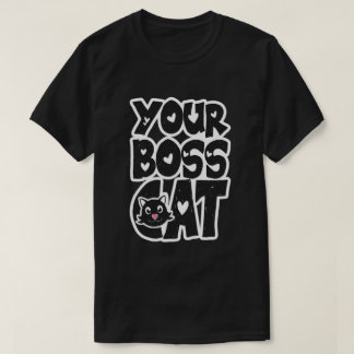 Camiseta Su gato jefe