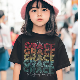 Camiseta Su Gracia es Suficiente - Jesús Evangelio para Chi