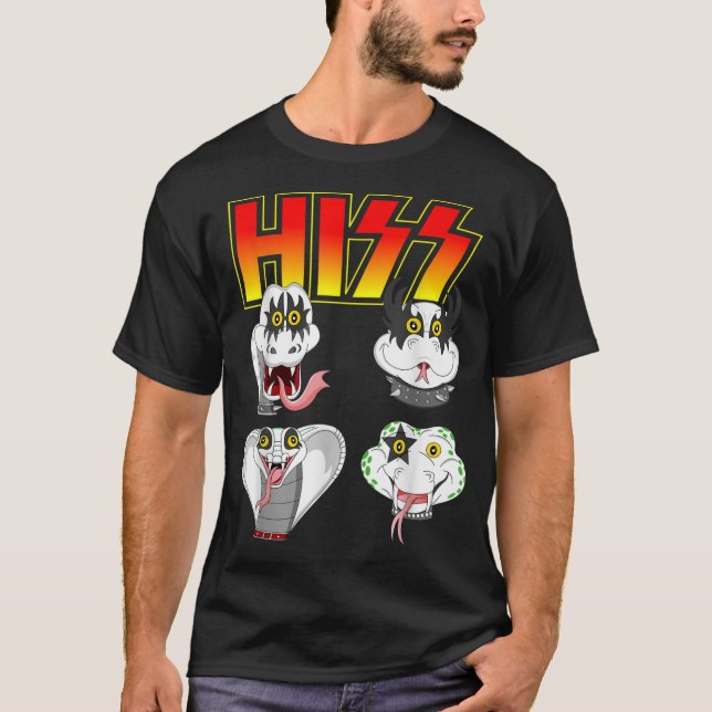Camiseta Su Graciosa Idea De La Banda De La Serpiente Lover (Anverso)