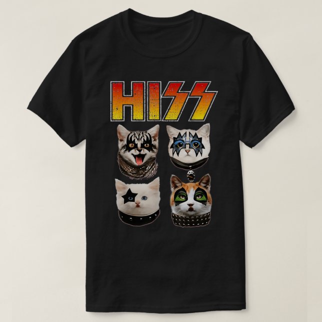 Camiseta Su gracioso gato LoverTShirt (Diseño del anverso)