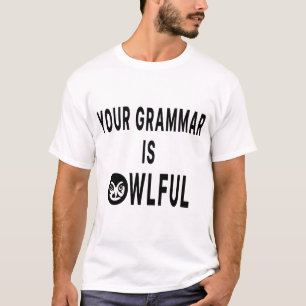 Camiseta Su gramática es obvia