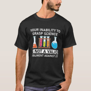 Camiseta Su incapacidad de graduarse en ciencia - fans de l