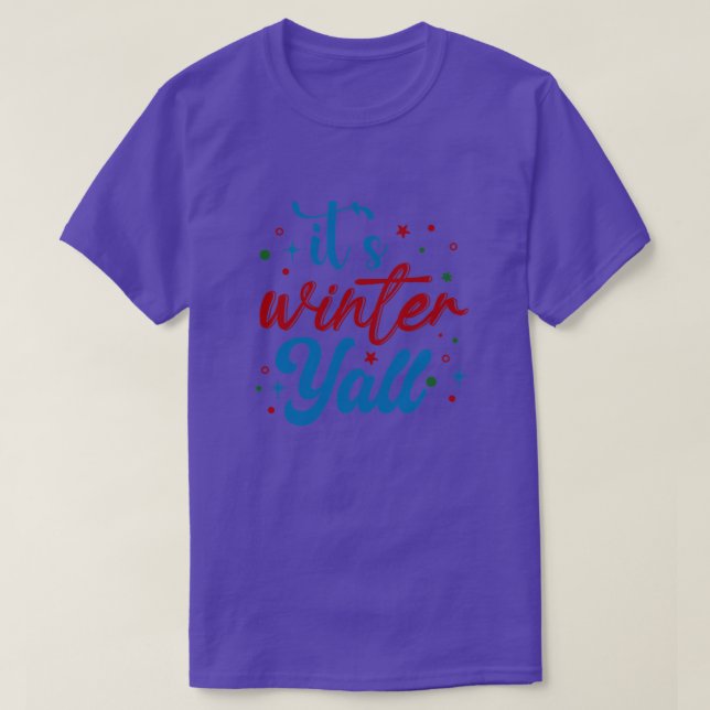 Camiseta su invierno yall01 (Diseño del anverso)
