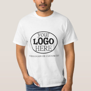 Camiseta Su logotipo y texto personalizados