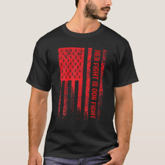 Camiseta Su Lucha Contra El Adulto Sigue Siendo La Enfermed