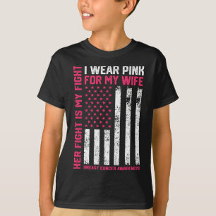 Camiseta Su Lucha Contra El Cáncer Es Mi Lucha Que Llevo A