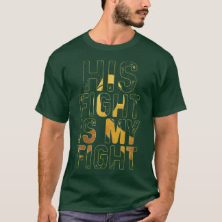 Camiseta Su lucha contra el cáncer infantil de la cinta ama