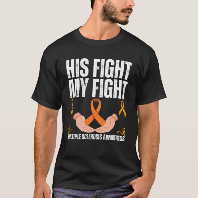 Camiseta Su lucha contra la esclerosis múltiple MS Warrior (Anverso)