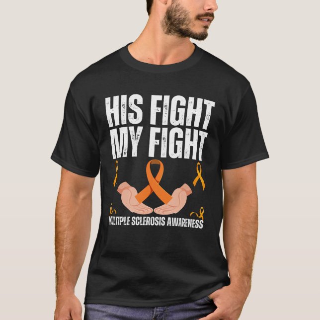 Camiseta Su lucha contra la esclerosis múltiple MS Warrior (Anverso)