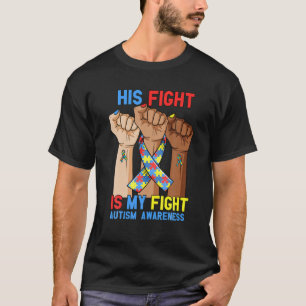 Camiseta Su lucha contra mi lucha contra el autismo aumenta