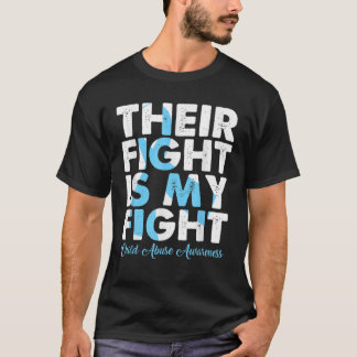 Camiseta Su Lucha Es Concienciar Sobre El Abuso Infantil En