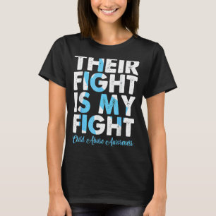 Camiseta Su Lucha Es Concienciar Sobre El Abuso Infantil En