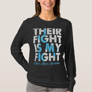 Camiseta Su Lucha Es Concienciar Sobre El Abuso Infantil En