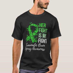 Camiseta Su Lucha Es Consciente De La Traumática Lesiones C