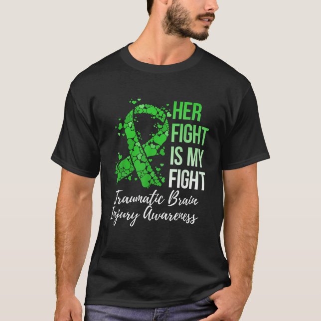 Camiseta Su Lucha Es Consciente De La Traumática Lesiones C (Anverso)