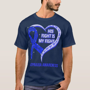 Camiseta Su Lucha Es Consciente De Mi Disraxia Cardíaca De 