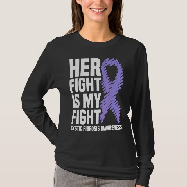 Camiseta Su Lucha Es Consciente De Mi Lucha Contra La Hiper (Anverso)
