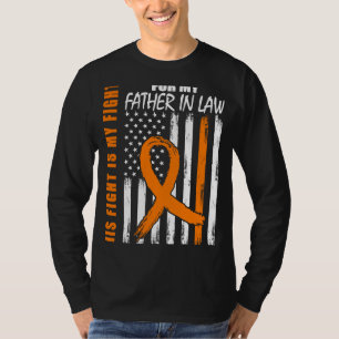 Camiseta Su Lucha Es Consciente Mi Padre De La Leucemia Leg