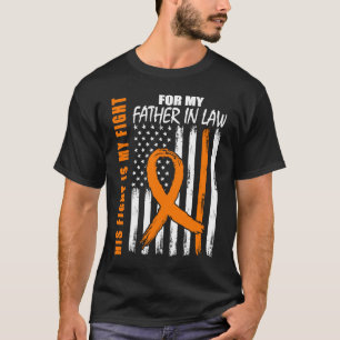 Camiseta Su Lucha Es Consciente Mi Padre De La Leucemia Leg