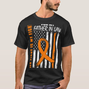 Camiseta Su Lucha Es Consciente Mi Padre De La Leucemia Leg