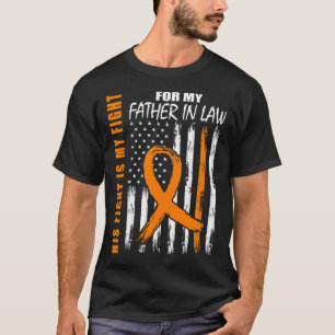Camiseta Su Lucha Es Consciente Mi Padre De La Leucemia Leg