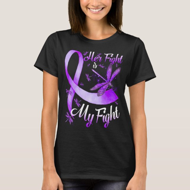 Camiseta Su lucha es de mi lucha contra el Alzheimer (Anverso)