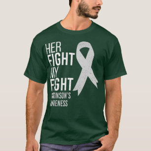 Camiseta Su lucha es la cinta de la enfermedad de Parkinson