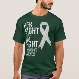 Camiseta Su lucha es la cinta de la enfermedad de Parkinson