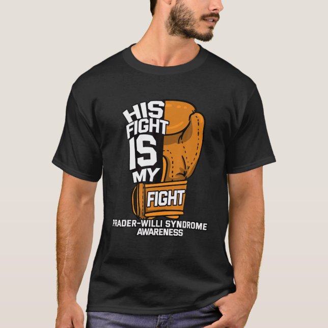 Camiseta Su lucha es la de Prader-Willi Syndro (Anverso)