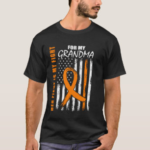 Camiseta Su Lucha Es Mi Abuela De Lucha Esclerosis Múltiple