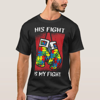 Camiseta Su Lucha Es Mi Boxeo De Concienciación Sobre El Au