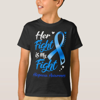 Camiseta Su Lucha Es Mi Cinta De Concienciación Sobre La Al